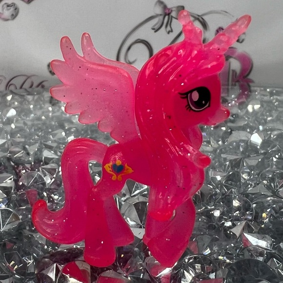 My Little Pony Other - My Little Pony Hot Pink Glitter Princess Alicorn sparkly horse